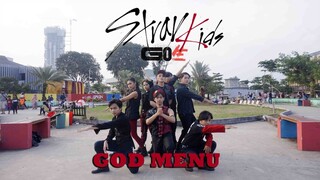 [KPOP DANCE PUBLIC] Stray Kids(스트레이 키즈) - God's Menu(神메뉴) Dance Cover By DMC PROJECT FROM INDONESIA