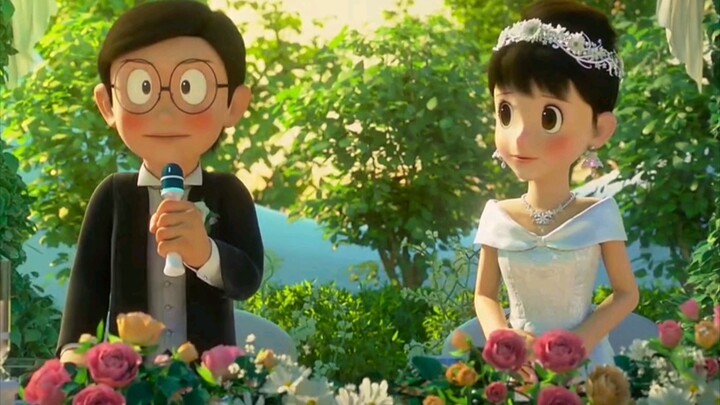 Nobita Later, Nobita and Shizuka got married, and our childhood ended.