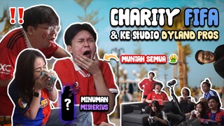 VLOG CHARITY FIFA BALA BALA DAN BERKUNJUNG KE STUDIO DYLAND PROS!