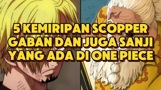 Inilah 5 Kemiripan Scopper Gaban dan Juga Sanji yang ada di One Piece