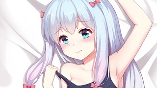 Guru Eromanga ini lucu sekali... Menurutku... Bantal Sagiri seukuran aslinya