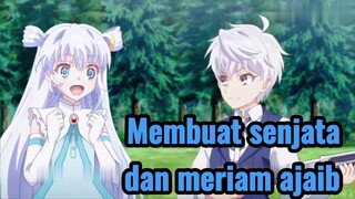 Membuat senjata dan meriam ajaib