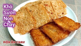 Cách Làm KHÔ TỪ SƯỜN NON CHAY Để Được Lâu Mà Ăn Cơm,Cháo,Bánh Mì Đều Ngon| Món Chay Ngon Bà Mẹ Quê.