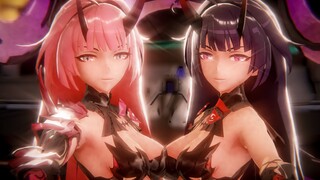 【Honkai Impact 3rd MMD】Which one would you choose between Lei Lu and 02 ~Captain~? 【Come Alive】【4K60