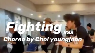 BSS "Fighting" versi koreografer perbandingan layar yang sama