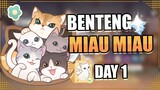 Benteng Miau Miau Day 1 : Sarang Si Bola Salju yang Kecil nan Hangat 【Genshin Impact】