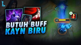 Kayn Biru Sakit kok Damage nya, Tapi Butuh Buff sih,Gameplay Kayn Biru Shadow Assassin Wild Rift