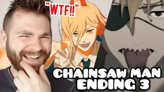 First Time Reacting to CHAINSAW MAN Ending 3 | "Maximum The Hormone" | Non Anime Fan!