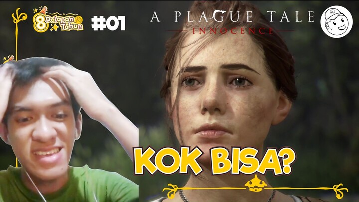 BISA-BISANYA BARU MAIN GAME STORY SE-MENARIK INI?!! 😱 (Part 1) - A Plague Tale: Innocence Indonesia