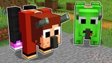 How Baby Mikey & JJ Shapeshift to RAVAGER in Minecraft