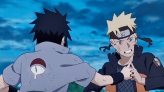 [Sasuke and Naruto] Hey, you're holding hands while fighting, are you flirting? ⁄(⁄⁄•⁄ω⁄•⁄⁄)⁄