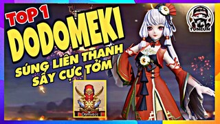 Onmyoji Arena | TOP 1 DODOMEKI phô diễn khả năng sấy tiểu liên cực tởm tan nát cả team - TUNCUN