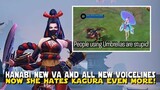 REVAMPED HANABI NEW VOICE ACTRESS AND ALL NEW VOICELINES | HATES KAGURA EVEN MORE! | MLBB NEW VOICE