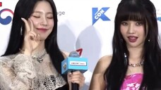 (G)I-DLE 230821 KCON in LA Red Carpet Interview