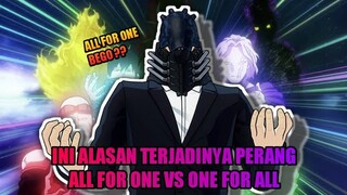 awal mula pertarungan ratusan tahun one for all vs all for one | Boku no hero academia season 5