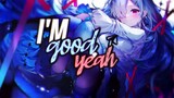 Nightcore_I'm Good (Blue)_Lyrics