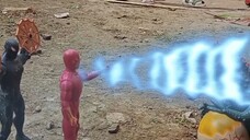 SPIDERMAN DAN THE FLASH BERTARUNG DENGAN GODZILLA #Ultraman #anak #robot