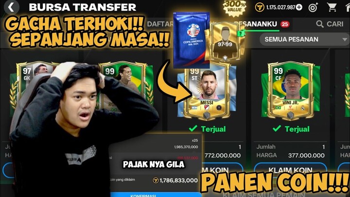 OPEN PACK LIONEL MESSI COPA 24 & LEGEND BRAZIL! HOKI BANGET! PANEN KOIN AUTO KAYA! - EA FC MOBILE 24