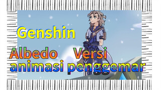 Albedo Versi animasi penggemar