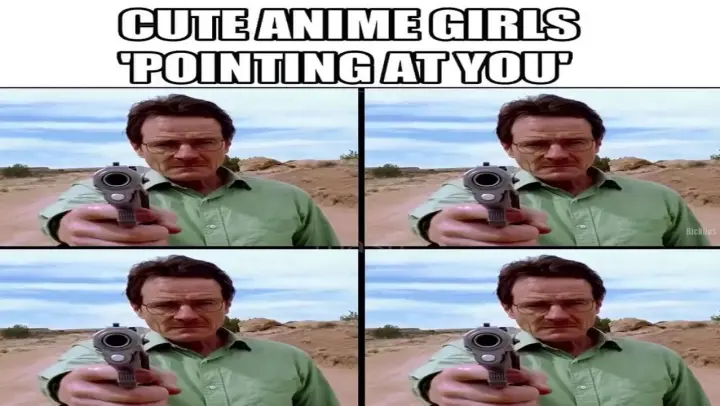 Anime memes but replaced with Breaking Bad