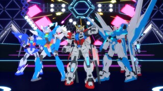 [Gundam MMD] Five main characters' mobile suits in one frame! Ikki Tousen!