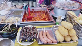 MÓN ĂN  ĐƯỜNG PHỐ HÀN QUỐC/ GẶP CÔ BÁN HÀNG SIÊU DỄ THƯƠNG/ KOREAN STREET FOOD #3