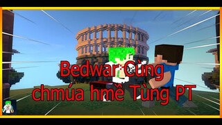 Bedwars Heromc.net | Chmúa hmề Tùng PT chơi 4v4 | TungPT