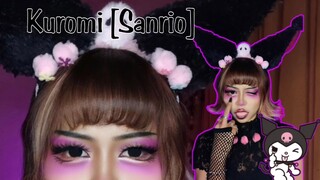 TUTORIAL MAKE-UP LOOKS  KUROMI [SANRIO] COSPLAY BY ME