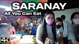 Hot Action in NORTH CALOOCAN CITY Philippines - Saranay Road Night Walk // Filipino Street Food [4K]