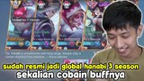 HANABI BUFF MENURUT GW GLOBAL 1 HANABI 3 SEASON BERUNTUN, KEREN JUGA YA BIJI GLOBAL 1 NYA