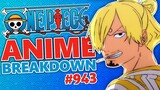 The COOLER Sanji! One Piece Episode 943 BREAKDOWN