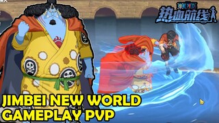 MOVESET Jimboy Nih !! PVP With Jimbei New World - One Piece Fighting Path