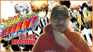 KATEKYO HITMAN REBORN! ALL OPENINGS BLIND REACTION! | 家庭教師ヒットマンREBORN!