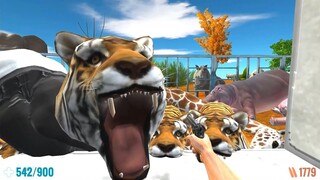 Hunt Safari with Vicious Animals. Animal Revolt Battle Simulator