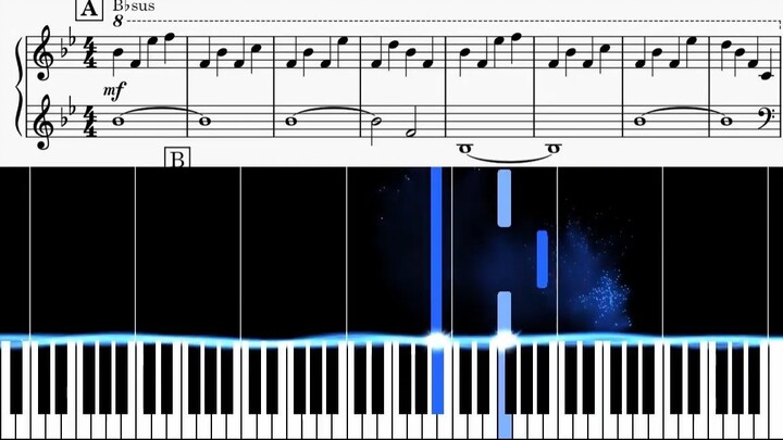 わたしとあなたの1ページ(Piano Ver.) Piano Transcription