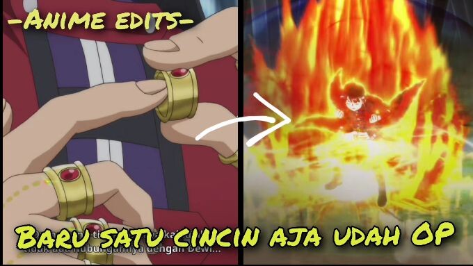 cuman cincin biasa kok🙂 | Anime | edit♥️💯😈