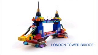LONDON TOWER BRIDGE -LONDON,ENGLAND CLASSIC LEGO BUILD - BY YURIY TENMAN LEGO