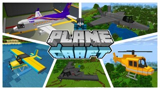 MINECRAFT MOD PESAWAT! - Plane Craft Addon