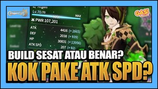 Summoners War: Chronicles - Argen Build ASPD Rune! Sesat?