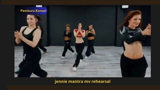 Jennie - Mantra MV Rehersal