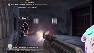 The sound of a Japanese Fcup idol being killed by a stun gun in CSGO is hilarious