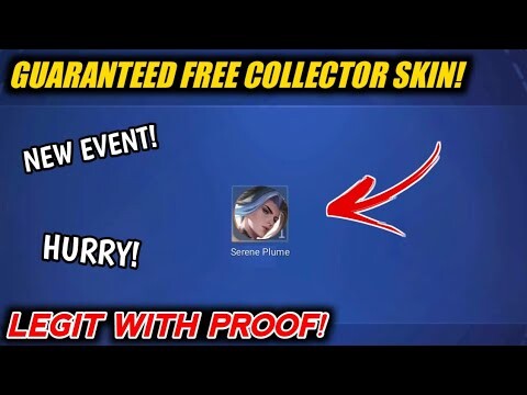 FREE SKIN! GUARANTEED COLLECTOR SKIN! HURRY NEW EVENT IN MOBILE LEGENDS 2022
