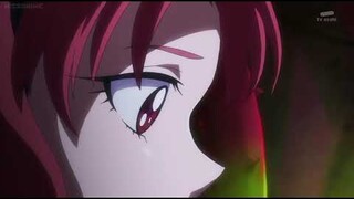 Go! Princess Precure! Towa plays the violin with Cure Flora
