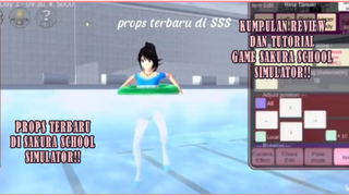 KUMPULAN REVIEW DAN TUTORIAL SAKURA SCHOOL SIMULATOR PROPS TERBARU!!