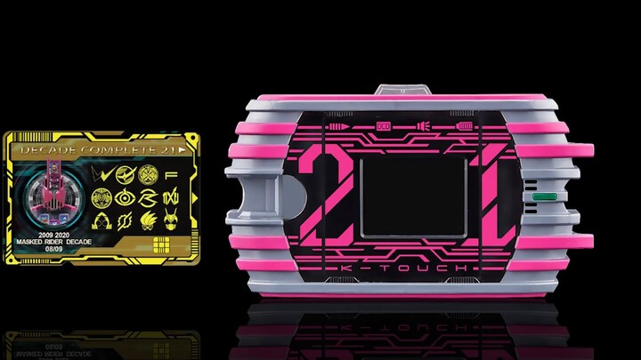 The quickest thing to eat! Kamen Rider decade! K-Touch21! Sound effects!