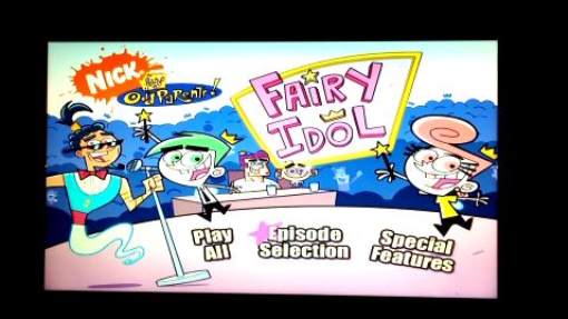 The Fairly Oddparents Fairy Idol 2006 DVD Menu Walkthrough