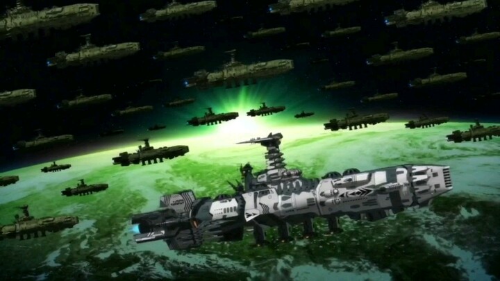 [Ran Xiang/AMV/Space Battleship Yamato] Demi bumi, demi umat manusia, Armada Federasi Bumi, maju! ! 