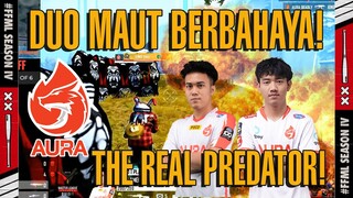HARTA TAHTA AURA! AMEK MENJADI PENENTU KEMENANGAN AURA IGNITE | PLAY-OFF  | FFML SEASON 4 DIVISI 1