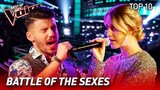 TOP 10 | BOY-GIRL DUETS in The Voice