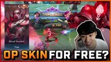 Why buy the skin, when you can use the trial card | MLBB